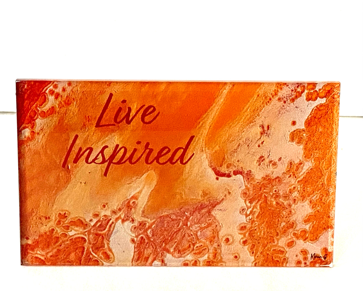 Mini Piece of Art Magnet Live Inspired